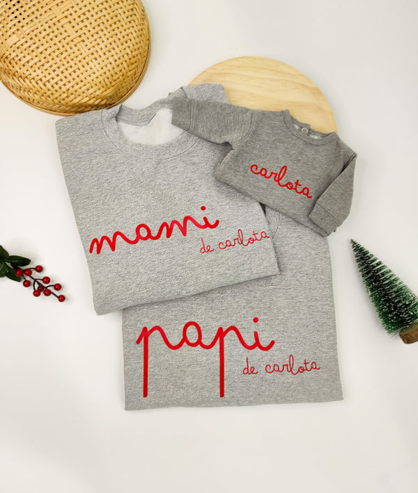 SUDADERA FAMILY PERSONALIZADA - Ohana Details