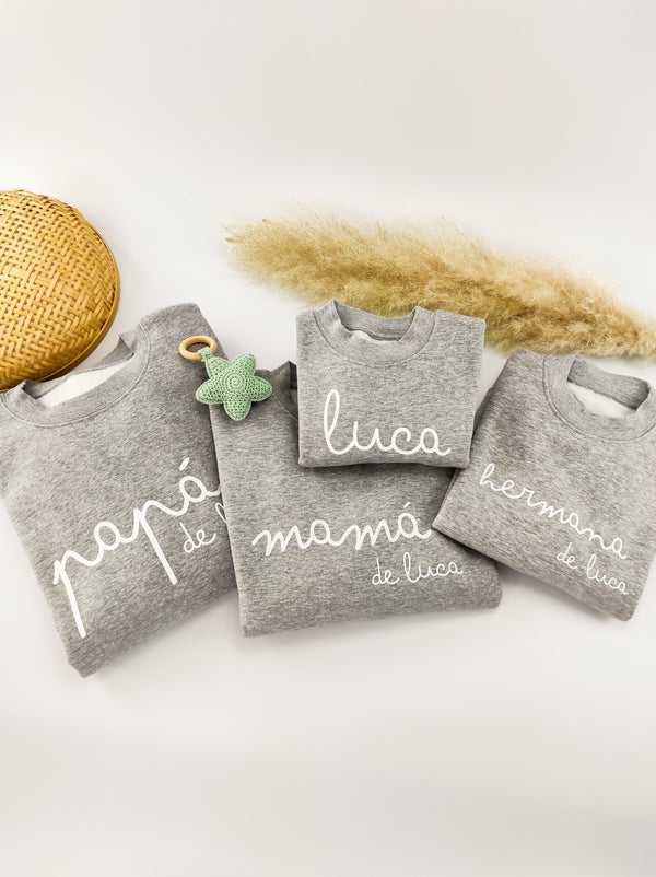 SUDADERA FAMILY PERSONALIZADA - Ohana Details