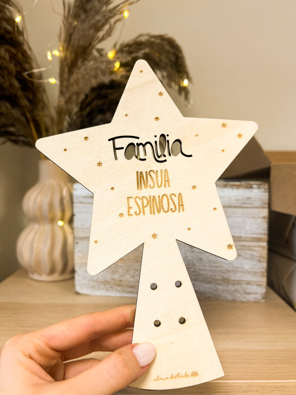 ESTRELLA ÁRBOL NAVIDAD - Ohana Details